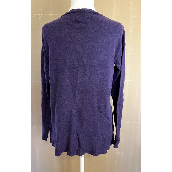 A New Day Light Sweater in Plum - Picture 2 of 6
